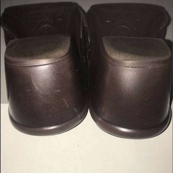 Clark’s Artisan Collection Chocolate Brown Clog/Mule Size:7 - Picture 9 of 13